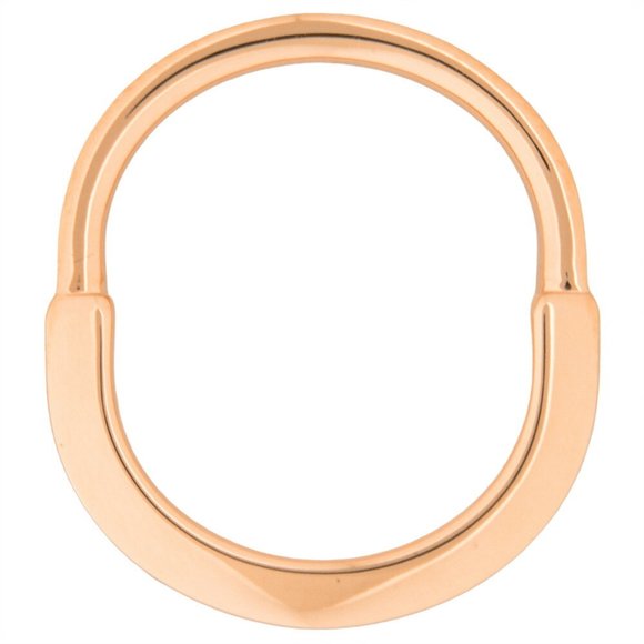 Tiffany & Co. Rock Small Ring Pink Sapphire Approx. Size 11 18KPG 4.2g Gold - Picture 3 of 6